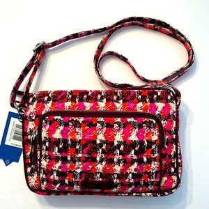 Vera Bradley Iconic RFID Little Hipster purse BNWT
